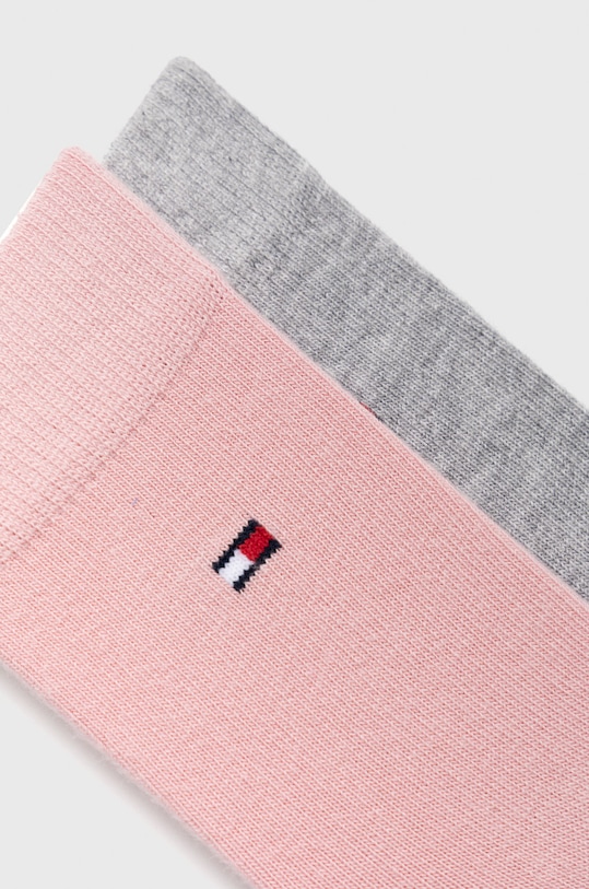 Tommy Hilfiger sosete copii (2-pack) 391334 roz AA00