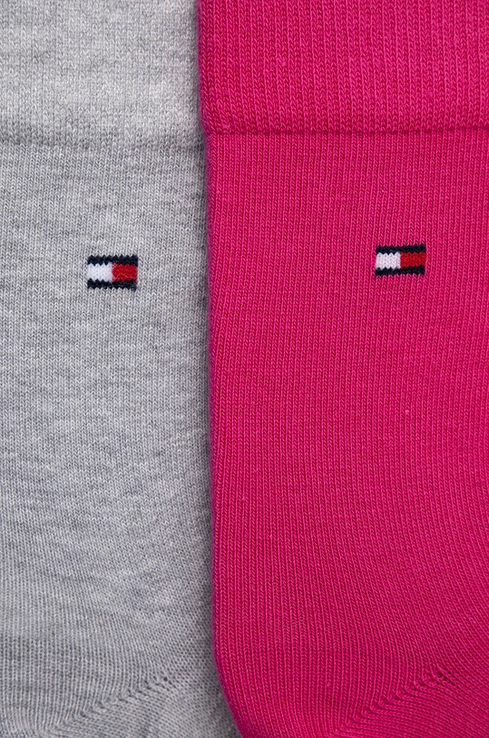 Tommy Hilfiger skarpetki dziecięce (2-pack) 391334 fioletowy AA00