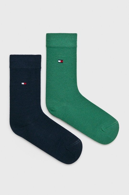 Tommy Hilfiger sosete copii (2-pack) verde 391334