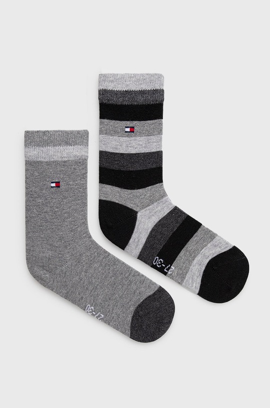 Tommy Hilfiger skarpetki dziecięce (2-pack) skarpetki długie szary 354009001