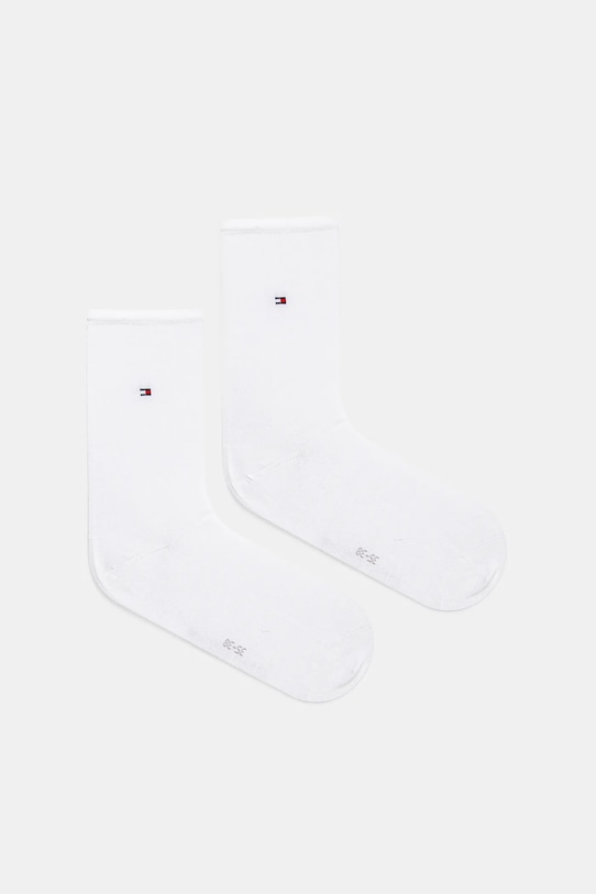 Tommy Hilfiger - Κάλτσες (2-pack) ψηλές κάλτσες λευκό 371221