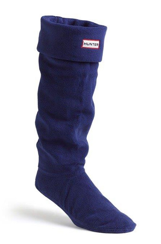 Hunter - Ponožky do holínek dlouhé ponožky námořnická modř S23658...