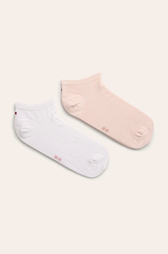 Tommy Hilfiger skarpetki 2-pack skarpetki krótkie różowy 343024001