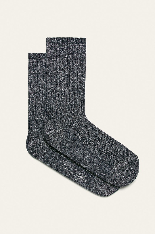 Tommy Hilfiger skarpetki 2-pack wzorzyste niebieski 383016001