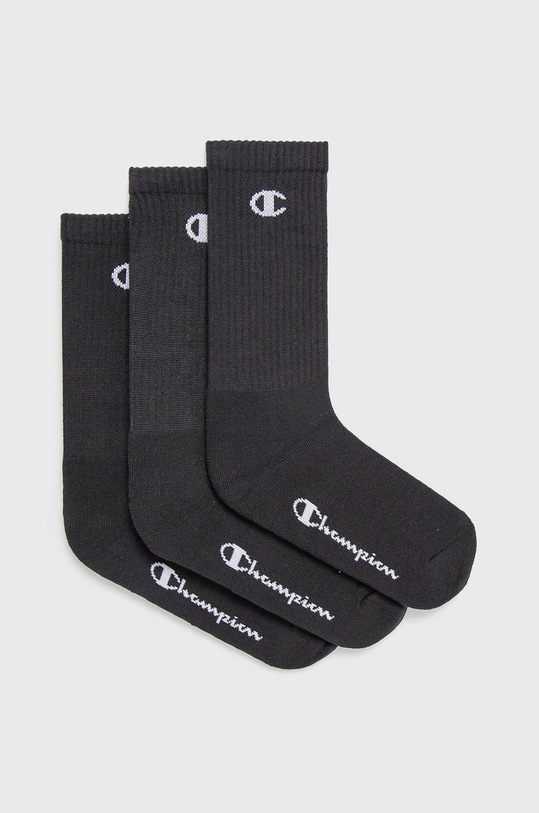 Champion - Skarpetki (3 pack) Y08QG.D czarny Y08QG.D