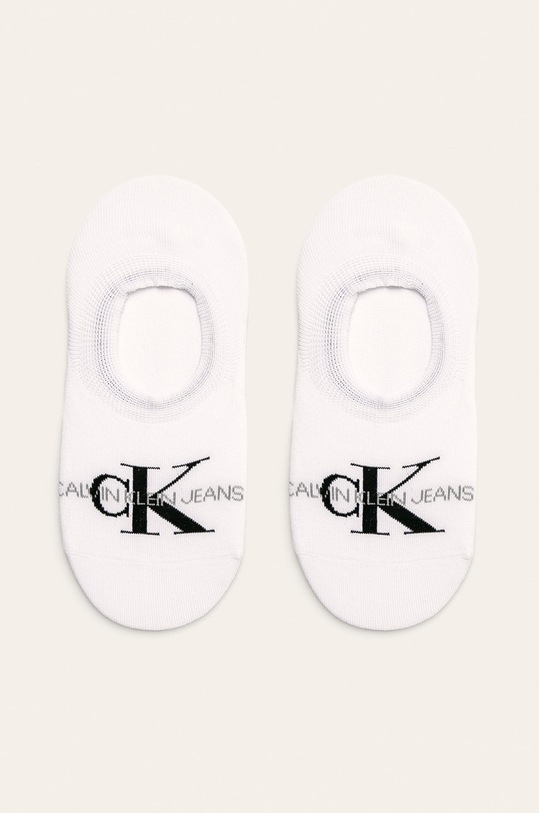 Calvin Klein - Členkové ponožky krátke ponožky biela 100001769.NOS