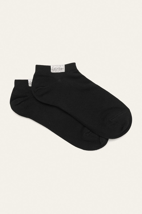 Calvin Klein - Kotníkové ponožky (2-pack) krátké ponožky černá 100001771.NOS