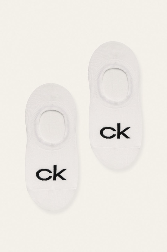 Calvin Klein - Členkové ponožky krátke ponožky biela 100001788.NOS