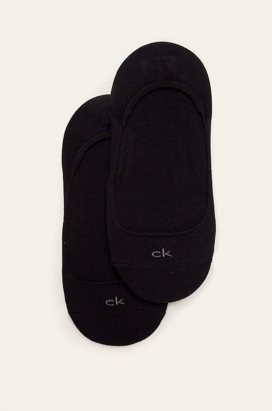 Calvin Klein - Stopki (2-pack) skarpetki krótkie czarny 100001798.NOS