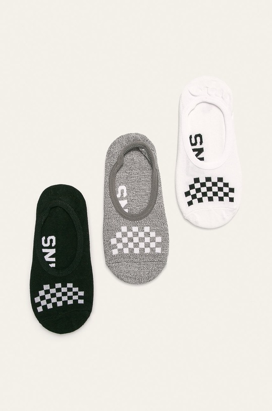 Vans - Stopki (3-pack) skarpetki krótkie multicolor VN0A48HI4481