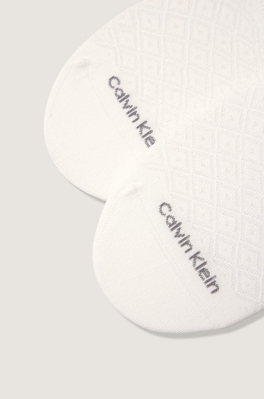 Calvin Klein - Kotníkové ponožky (2-pack) 100001799.NOS bílá AA00