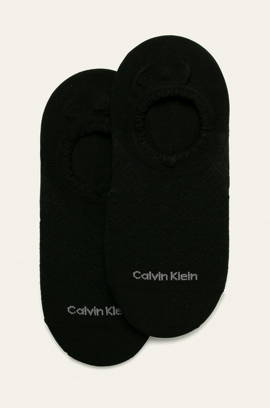Calvin Klein - Kotníkové ponožky (2-pack) krátké ponožky černá 100001799.NOS