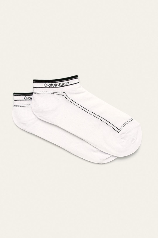 Calvin Klein - Ponožky (2-pak) krátke ponožky biela 100001803.NOS