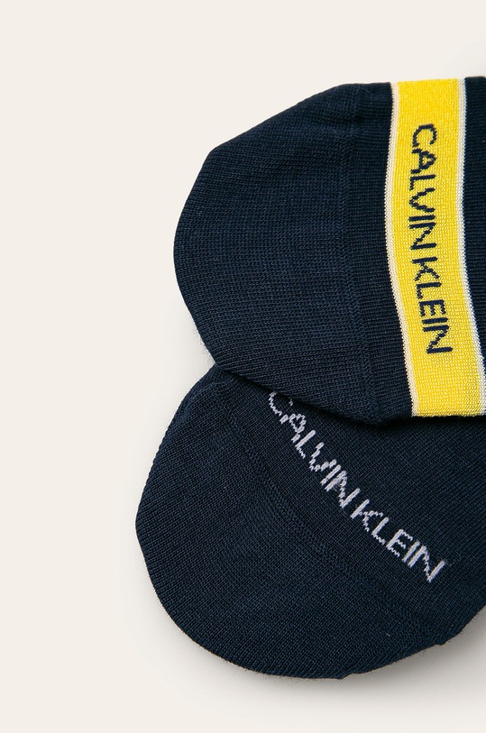 Calvin Klein - Kotníkové ponožky (2-pack) 100001898.NOS námořnická modř AA00