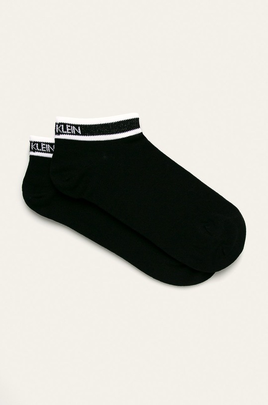 Calvin Klein - Ponožky (2-pack) krátké ponožky černá 100001900.NOS