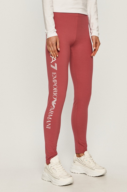 EA7 Emporio Armani - Tajice pletivo roza 8NTP63.TJ01Z