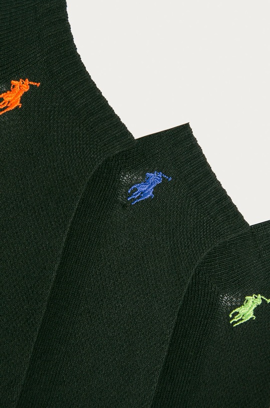 Polo Ralph Lauren șosete scurte (6-pack) 455747502005 negru AA00