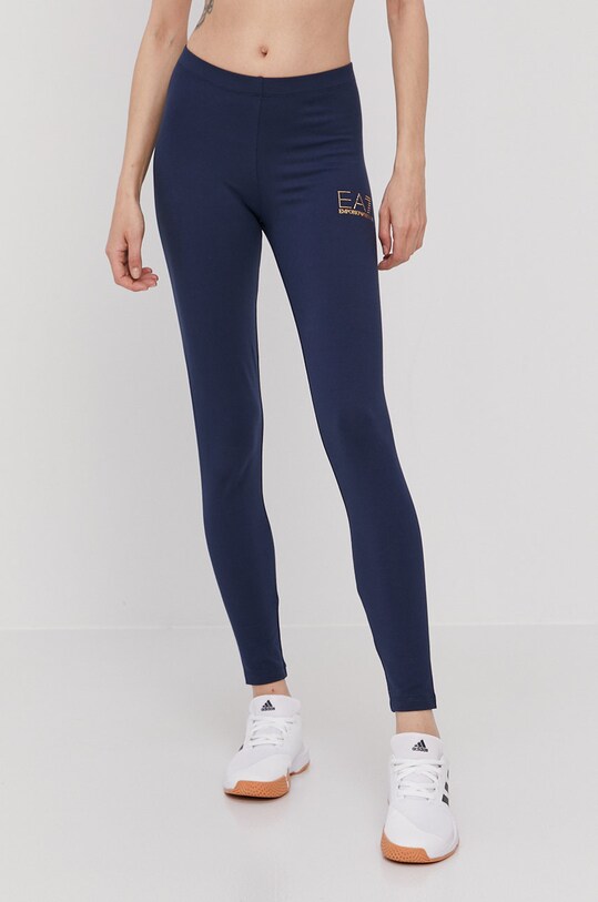 EA7 Emporio Armani Legginsy 8NTP82.TJ01Z aplikacja granatowy 8NTP82.TJ01Z