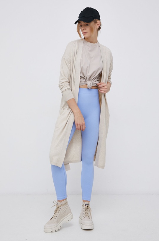 Vero Moda - Legginsy 10252054 fioletowy AA00