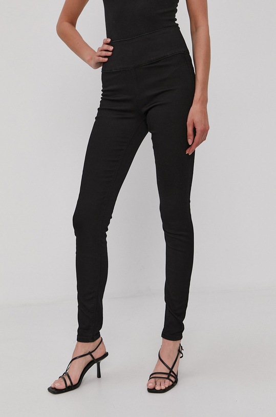 Pieces Pantaloni potrivit negru 17080371