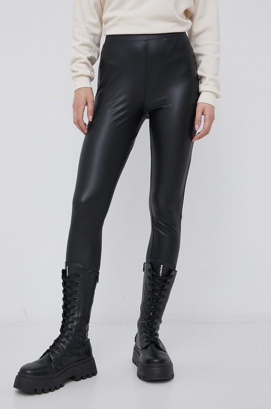 Only Legginsy dzianina czarny 15187844