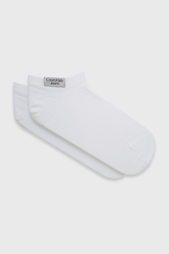 Calvin Klein Jeans Skarpetki (2-pack) skarpetki krótkie biały 701218749.NOS