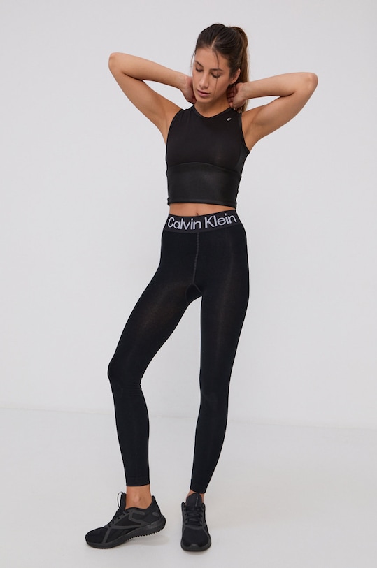 Calvin Klein - Клин еластичен черен 701218762.NOS