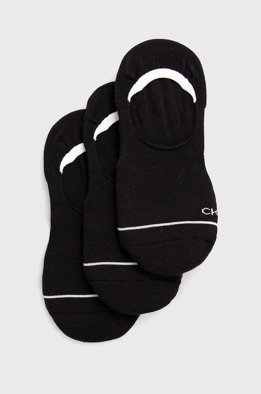 Calvin Klein Skarpetki (3-pack) skarpetki krótkie czarny 701218764.NOS