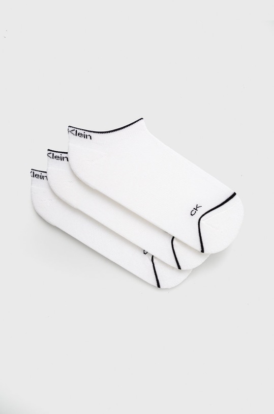 Calvin Klein Skarpetki (3-pack) skarpetki krótkie biały 701218765.NOS