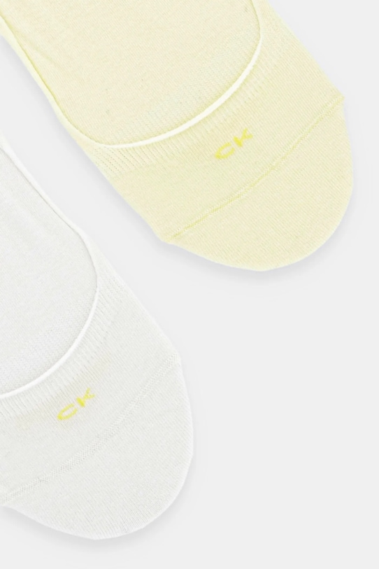 Calvin Klein calzini pacco da 2 701218767.NOS giallo AA00