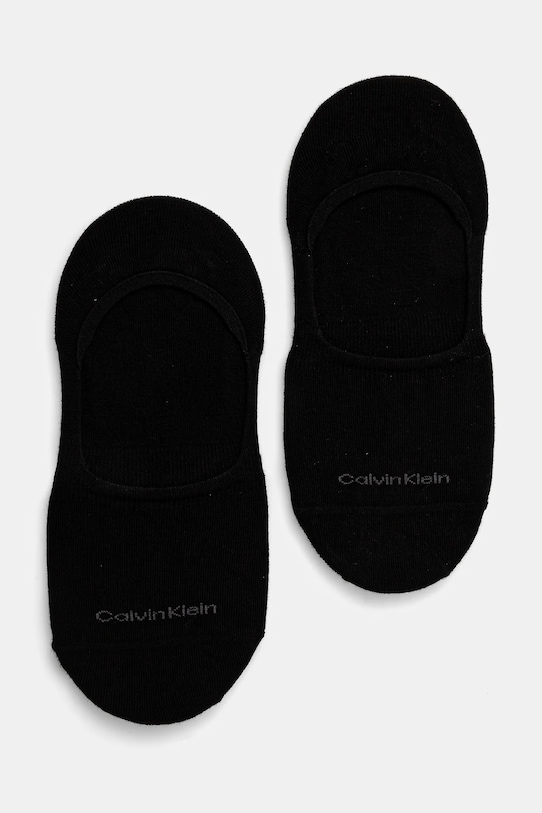 Шкарпетки Calvin Klein 2-pack короткі шкарпетки чорний 701218771.NOS