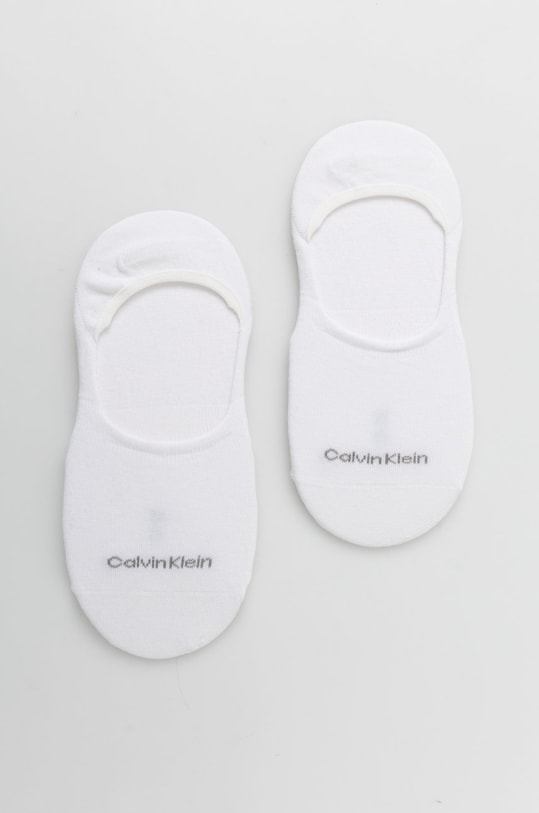 Calvin Klein skarpetki 2-pack skarpetki krótkie biały 701218771.NOS