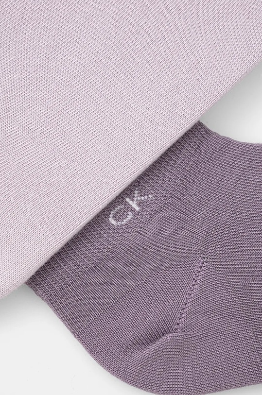 Čarape Calvin Klein 701218772.NOS ljubičasta AA00