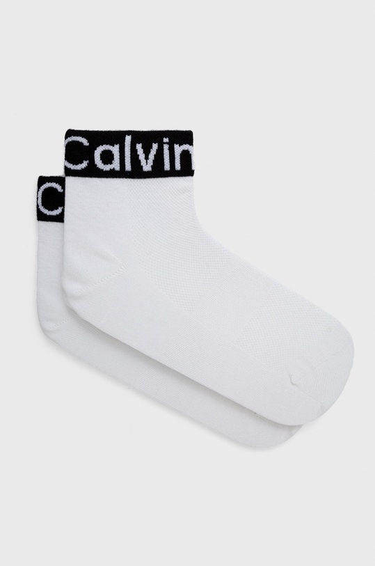 Calvin Klein Șosete sosete scurte alb 701218785.NOS