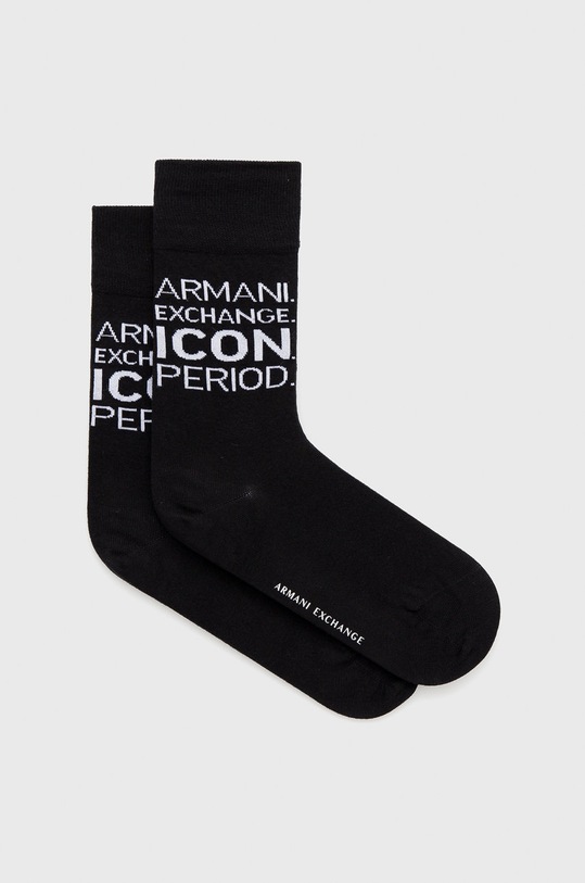 Armani Exchange skarpetki 946003.CC452.NOS skarpetki krótkie czarny 946003.CC452.NOS