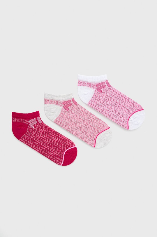 Fila skarpetki (3-pack) skarpetki krótkie fioletowy F6651