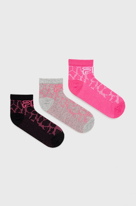 Ponožky Fila krátke ponožky fialová F6927