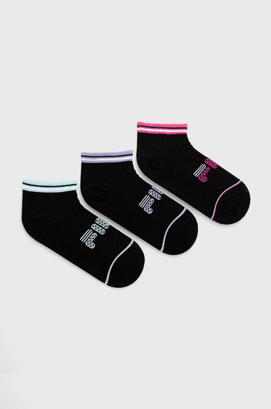 Ponožky Fila krátke ponožky čierna F6928