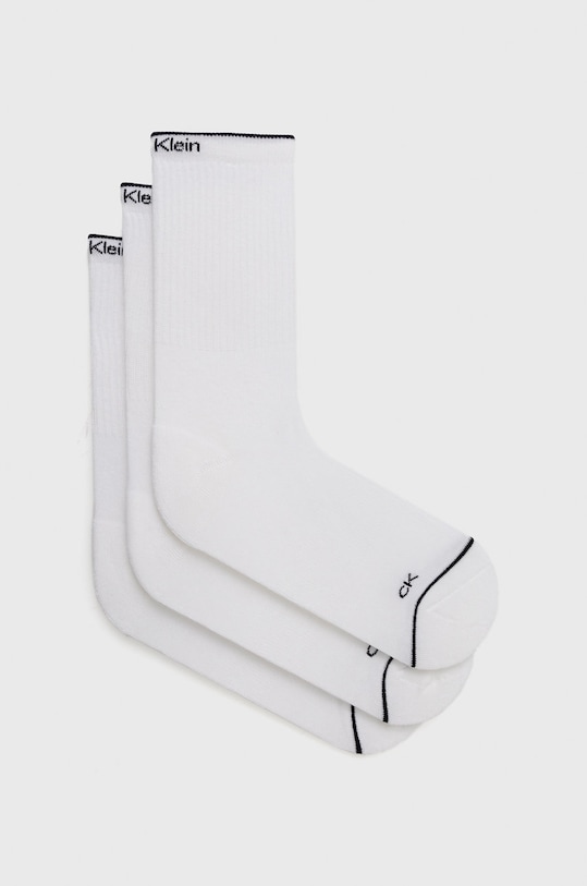 Calvin Klein skarpetki (3-pack) skarpetki długie biały 701218766.NOS
