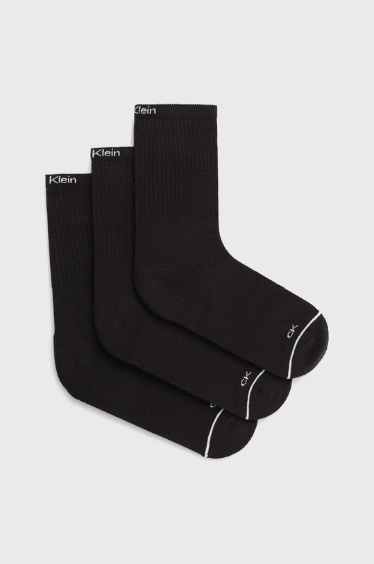 Calvin Klein skarpetki (3-pack) skarpetki długie czarny 701218766.NOS