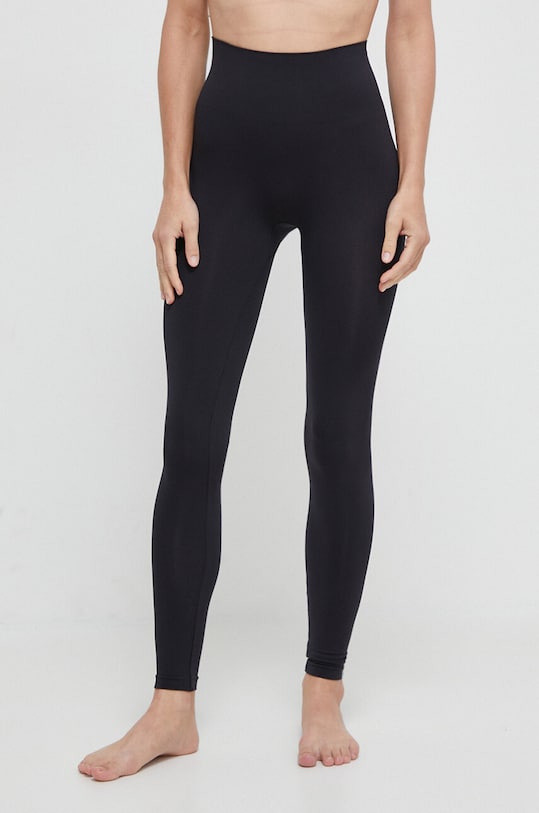 Calvin Klein colanti tricotaj negru 701226028.NOS