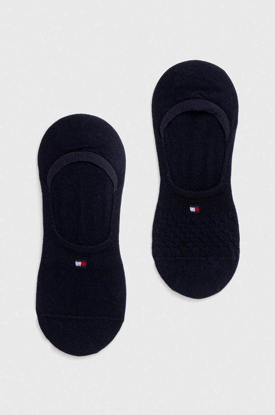 Κάλτσες Tommy Hilfiger 2-pack κοντές κάλτσες σκούρο μπλε 701227565.NOS