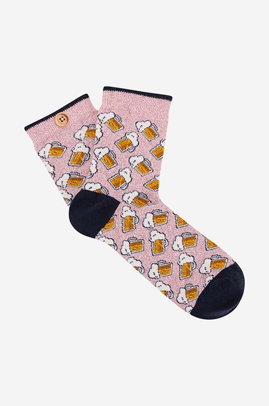 Cabaia sosete LILOU & FLAVIEN sosete lungi multicolor SOKW22.LILOU.FLAVIEN