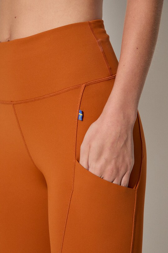 Tajice Fjallraven Abisko Tights W F84773.243 narančasta