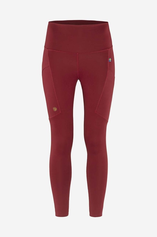 Oblečení Legíny Fjallraven Abisko F84773.346 burgundské