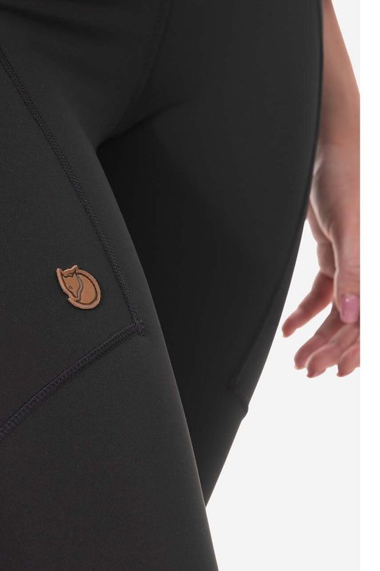 Fjallraven colanți Abisko Abisko Tights F84773.550 negru