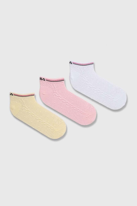 Fila sosete 3-pack sosete scurte roz F6940
