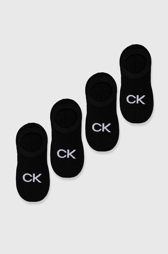 Calvin Klein skarpetki 4-pack skarpetki krótkie czarny 701220509.NOS