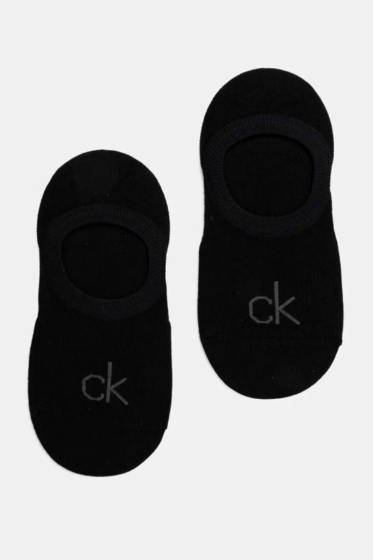 Шкарпетки Calvin Klein 2-pack короткі шкарпетки чорний 701228801.NOS