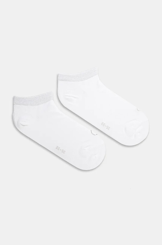 Шкарпетки Calvin Klein 2-pack короткі шкарпетки білий 701230614.NOS